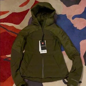 NWT lululemon down for it all jacket
